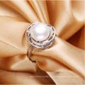 Pearl Ring Designs for Women 10-11mm AAA Bread Round European Ring Wedding Ring Pearl Ring